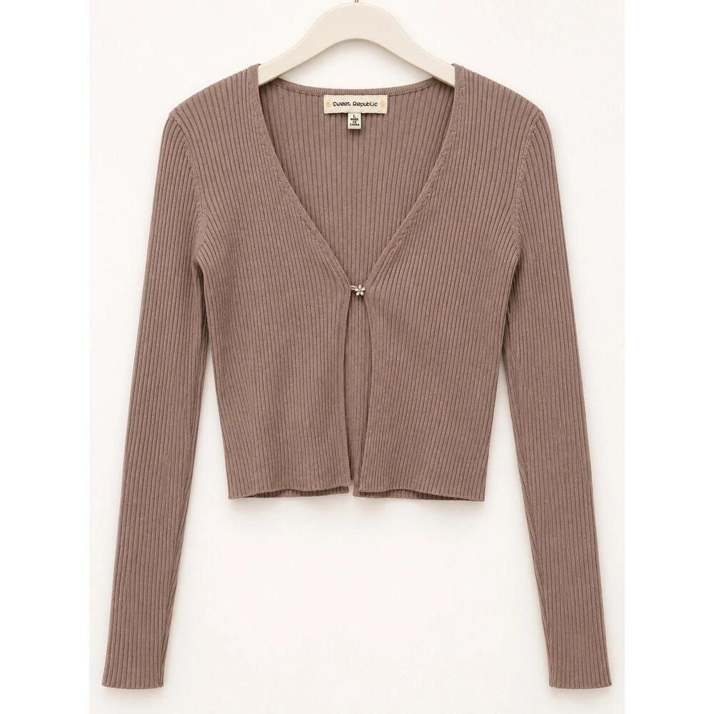 Women's Brown Cardigan